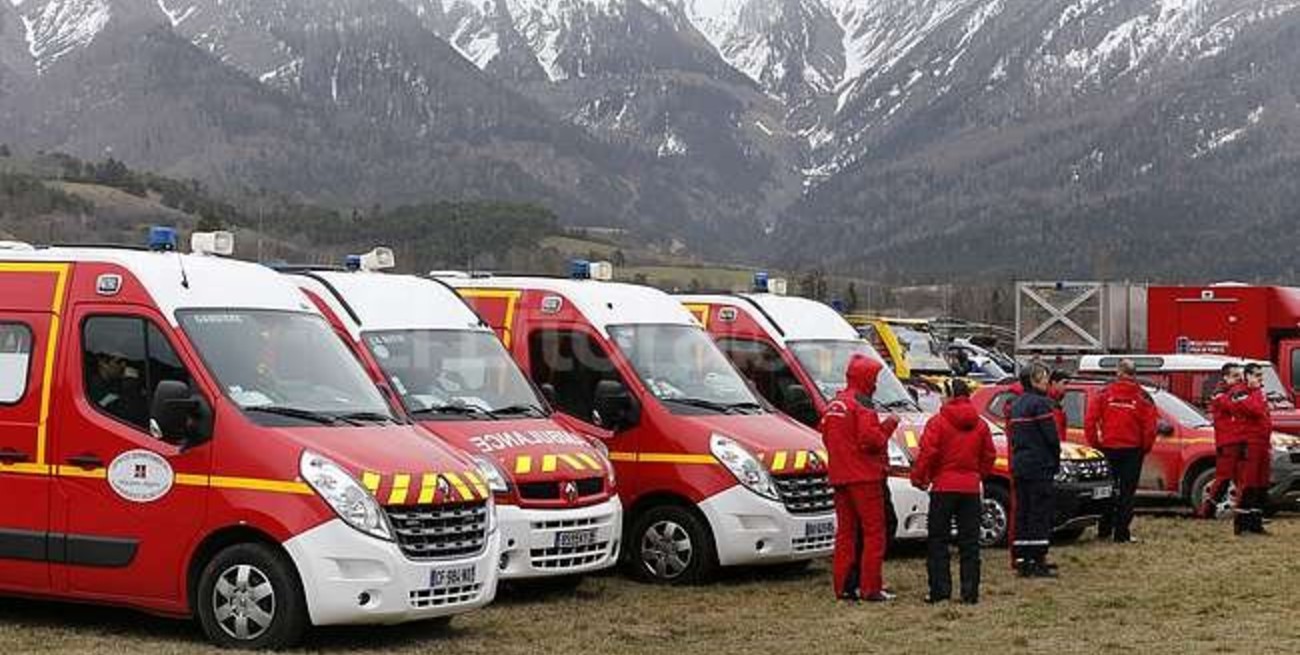 Hay dos argentinos entre las víctimas del avión siniestrado en los alpes