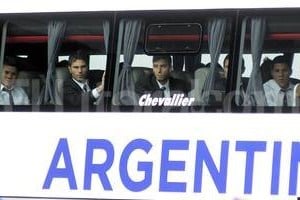 Agencia Dyn. El arribo a Ezeiza. Fueron recibidos por la presidenta.