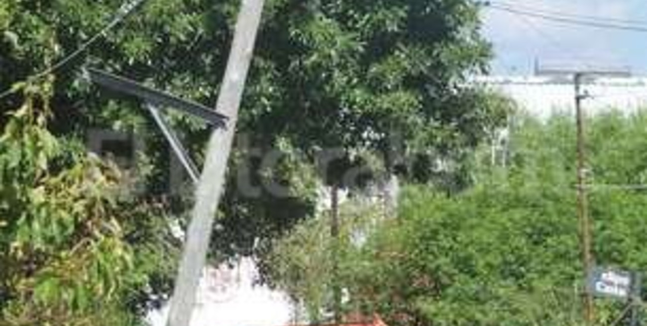 Reclamo de vecinos de La Guardia por cables precarios