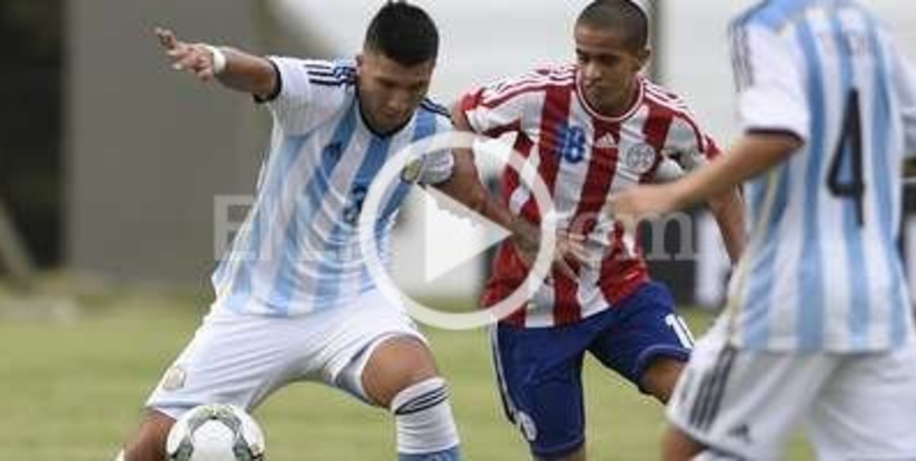 El seleccionado argentino sub 20 cayó ante Paraguay