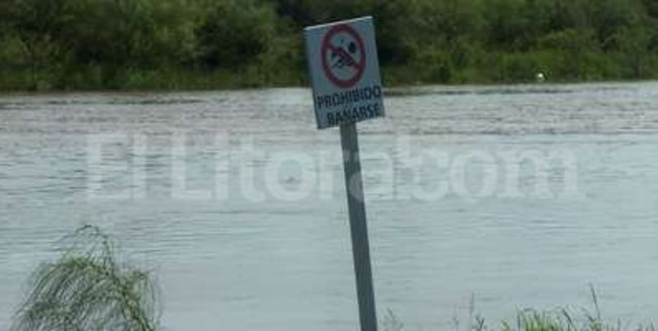 Preocupa el nivel del río Salado en Esperanza