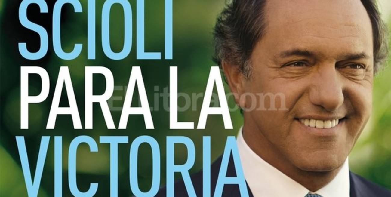 "Scioli para la victoria", un nuevo guiño del gobernador al kirchnerismo