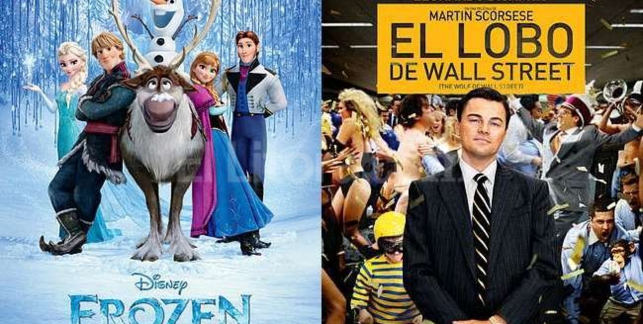 "Frozen" y "El lobo del Wall Street" son los filmes más pirateados del mundo en 2014