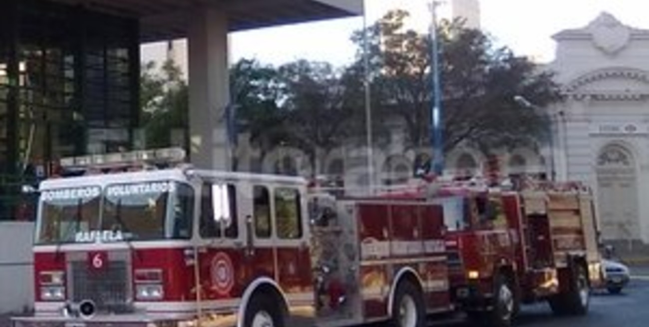 Evacuaron la Municipalidad y el Nuevo Banco de Santa Fe de Rafaela