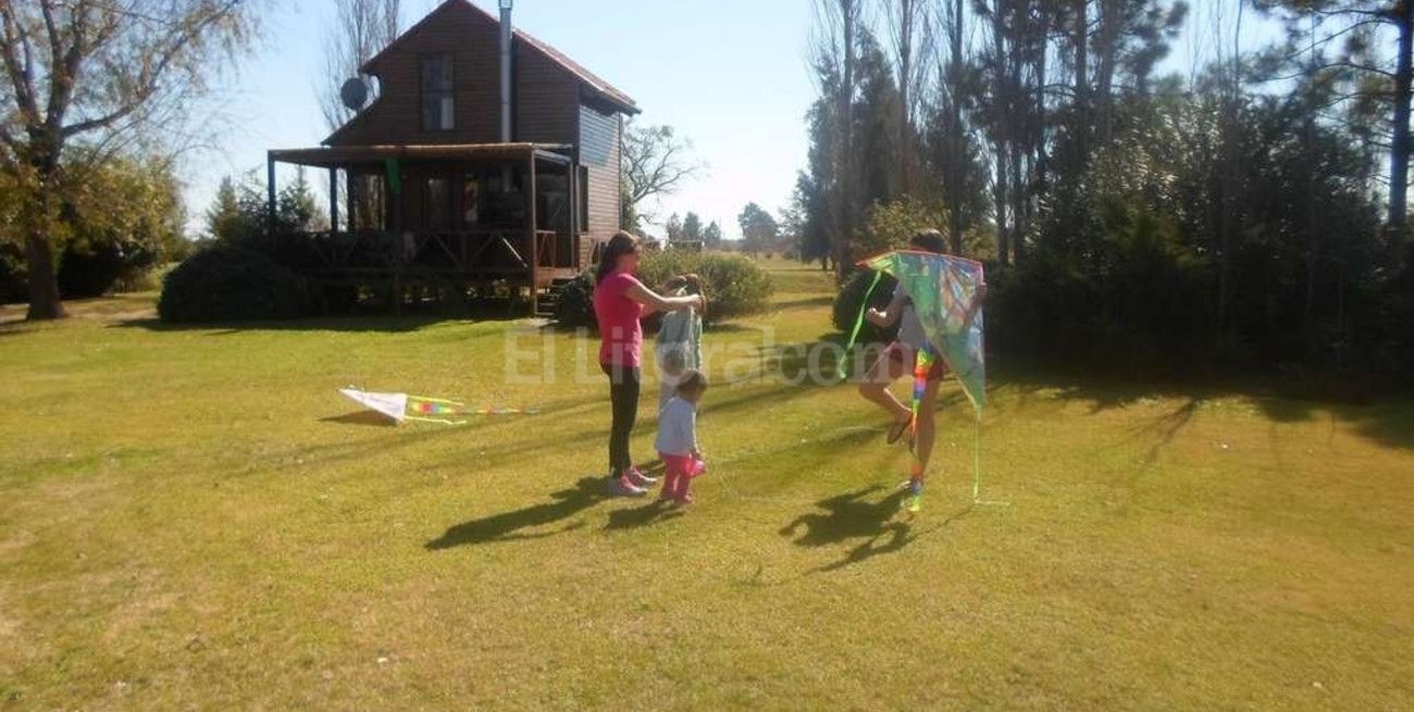 Buen nivel de reservas en las cabañas de la costa