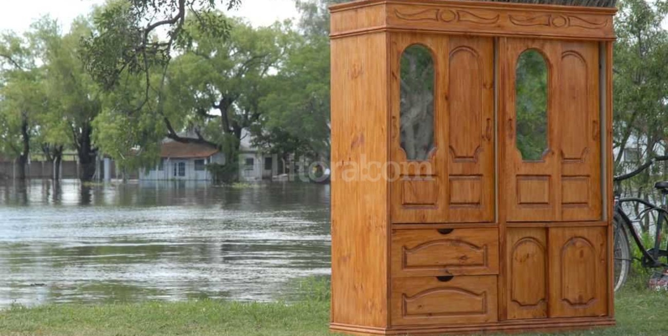 El río Paraná llegó a los 6,25 y hay 295 evacuados