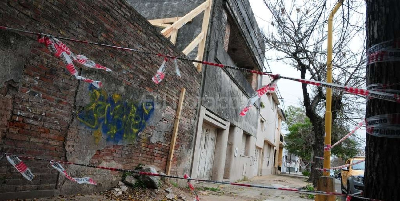 Harán estudios en las viviendas con peligro de derrumbe