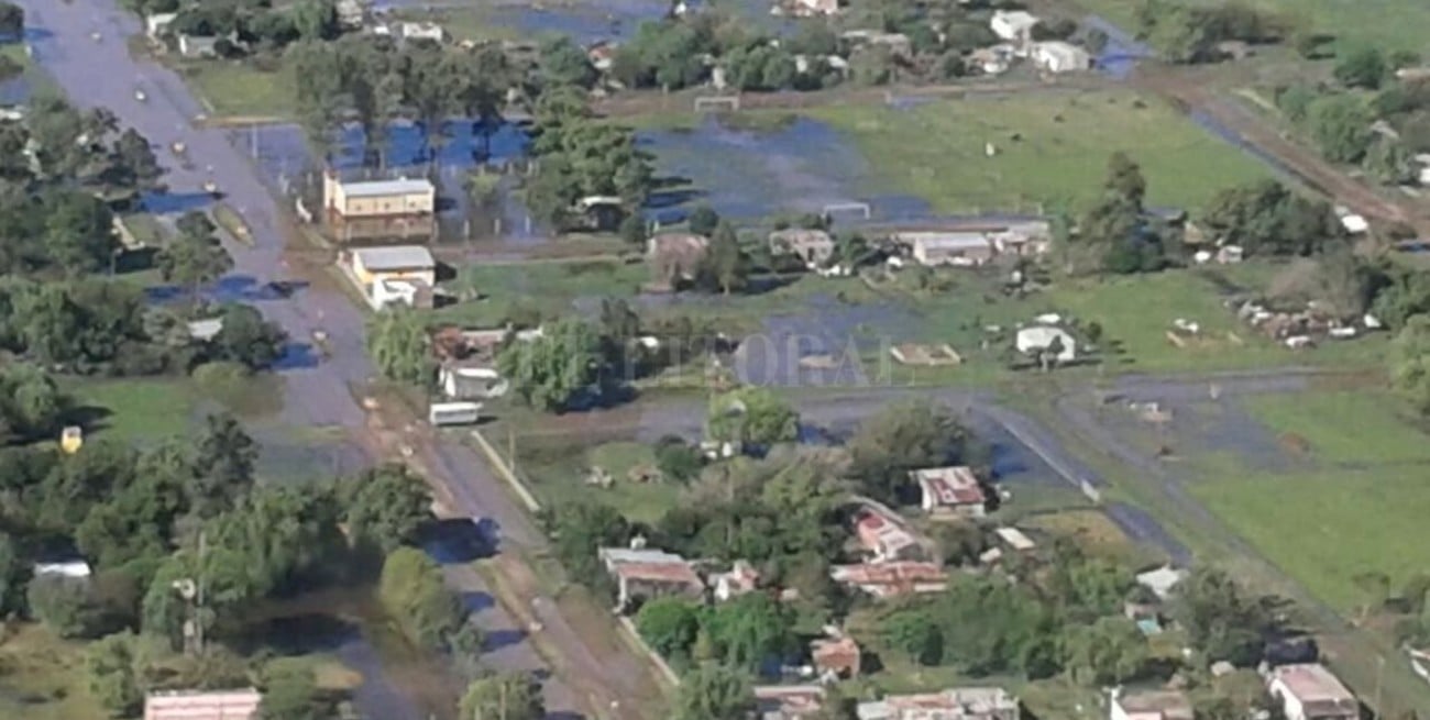 San Cristóbal, 9 de Julio y San Justo afectados por el agua