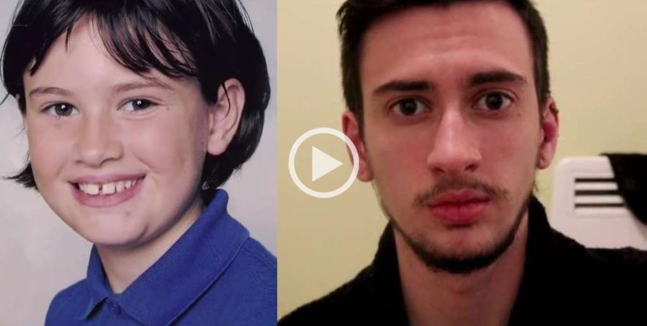 Video: la transformación de niña a hombre