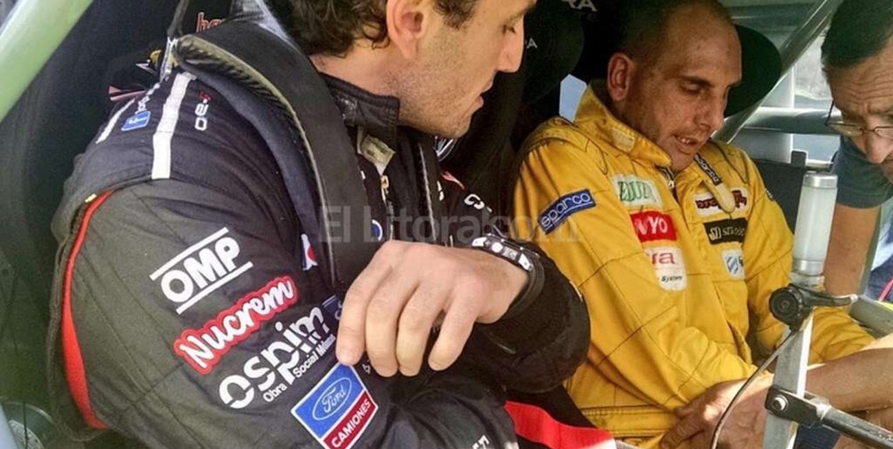 Un ex piloto que perdió la vista manejó un Turismo Carretera