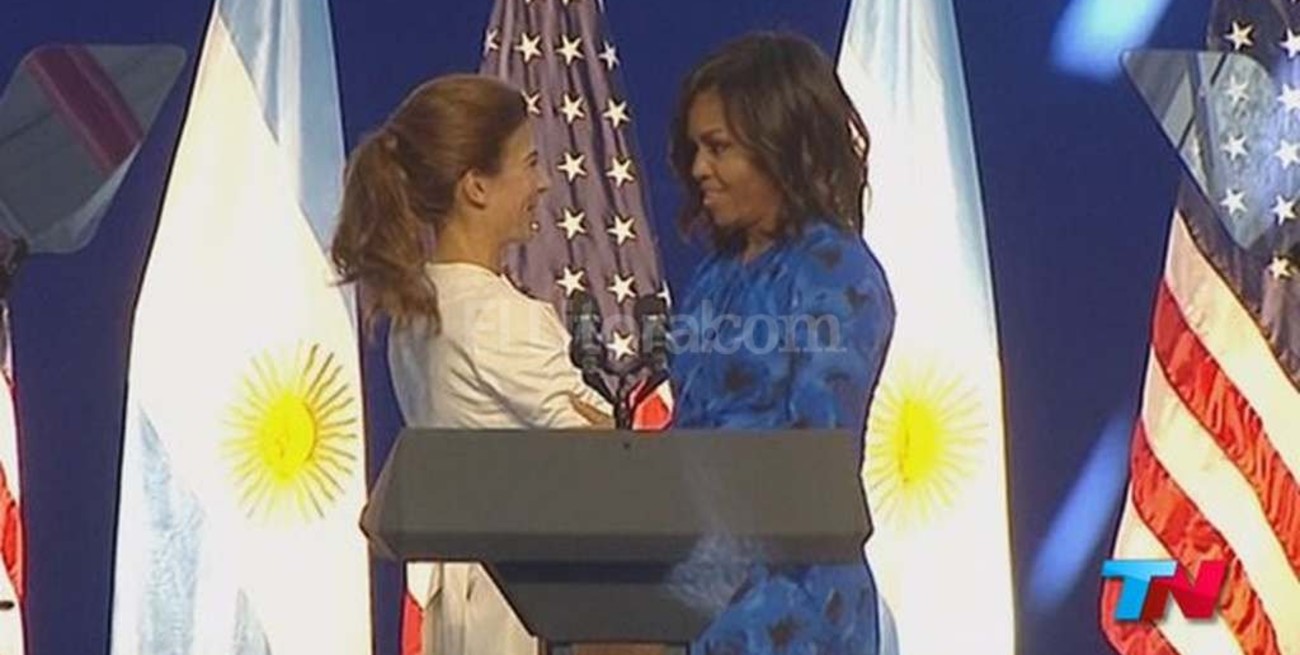 Michelle Obama ya está en el Centro Metropolitano de Diseño