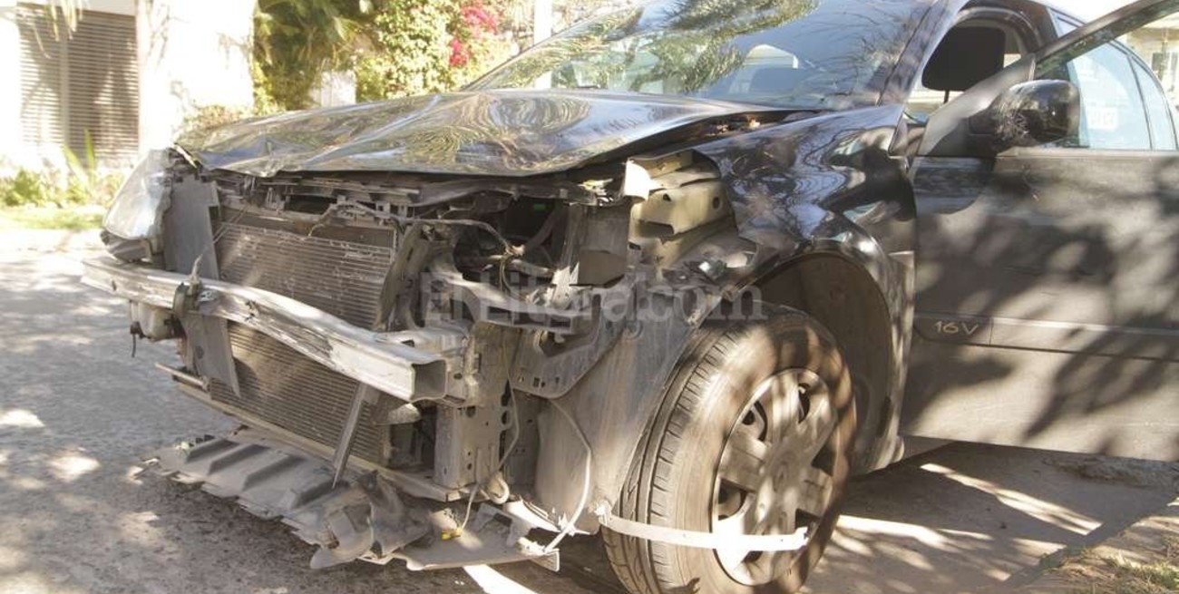 Motociclistas lesionados tras un choque en Aristóbulo del Valle