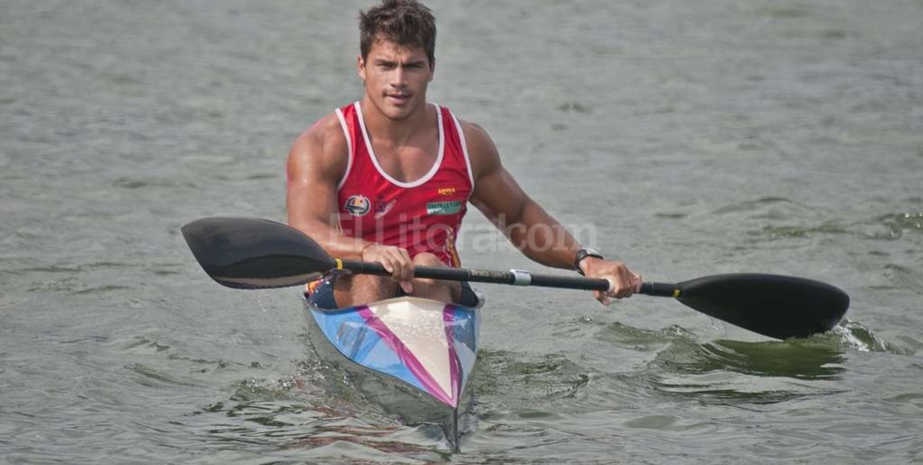Rubén Rézola está en la final del Mundial de Canotaje