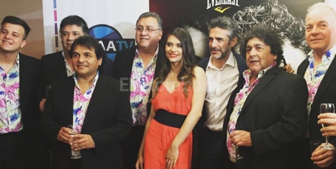 Los Palmeras estuvieron en el avant premiere de la película "Sangre en la boca"