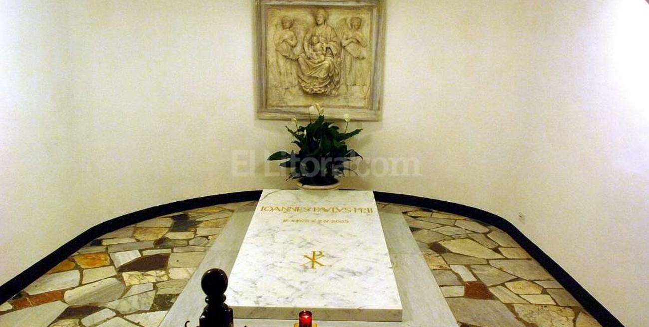 Ya está lista la tumba para el próximo papa que muera