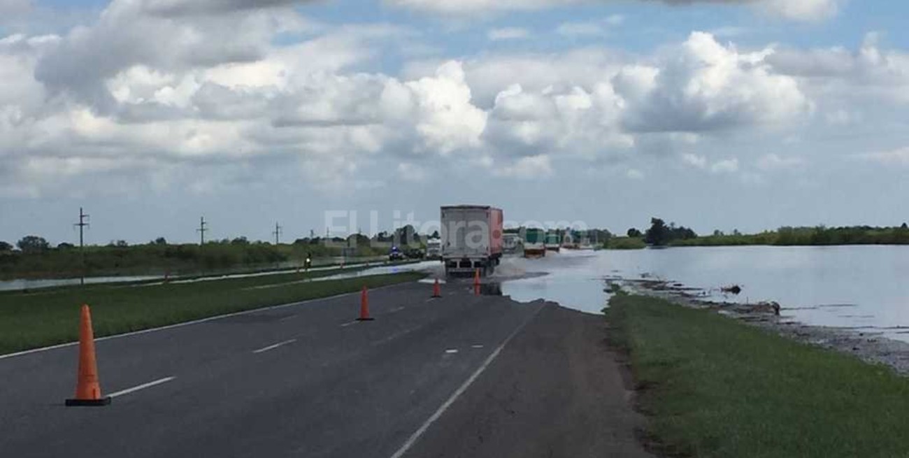 Liberaron un carril de la autopista a Rosario 