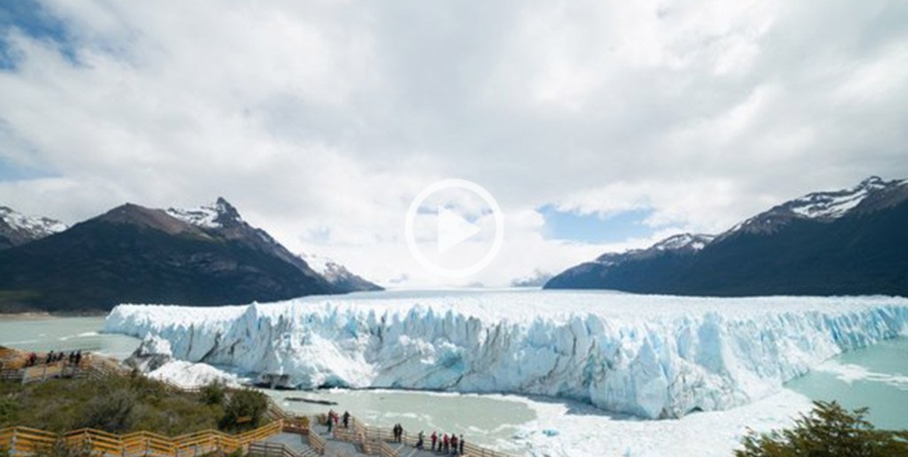 En vivo: Mirá la ruptura del Glaciar Perito Moreno