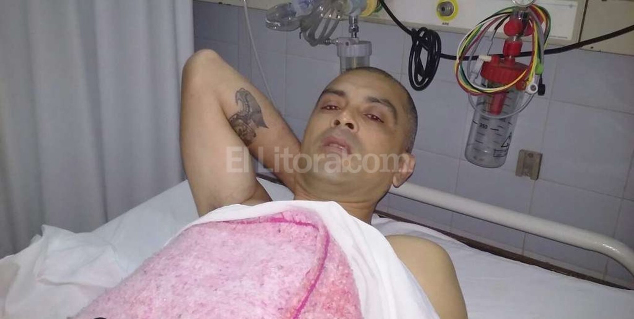 Policía herido asegura que fue víctima de un atentado