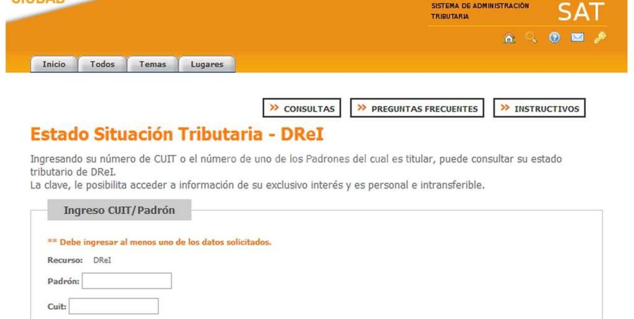 Prórroga para el DreI