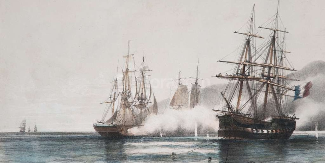 Hallan el naufragio de un barco argentino que combatió en la batalla de Obligado