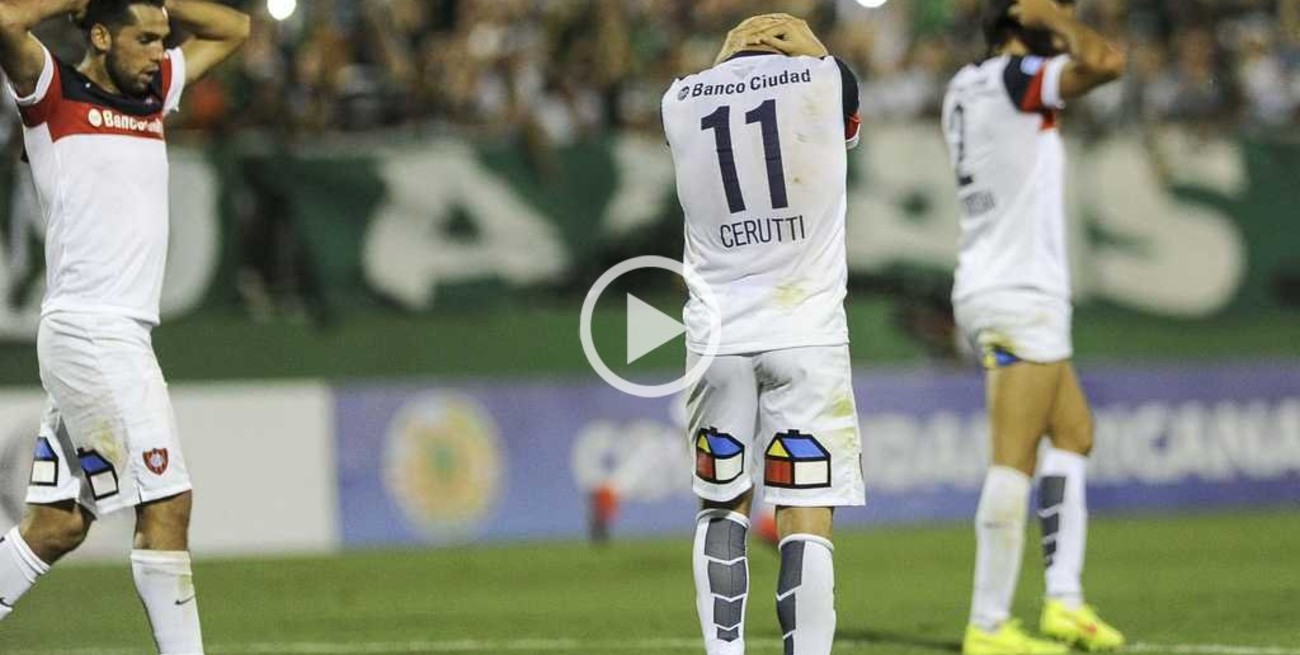 San Lorenzo quedó eliminado de la Copa Sudamericana