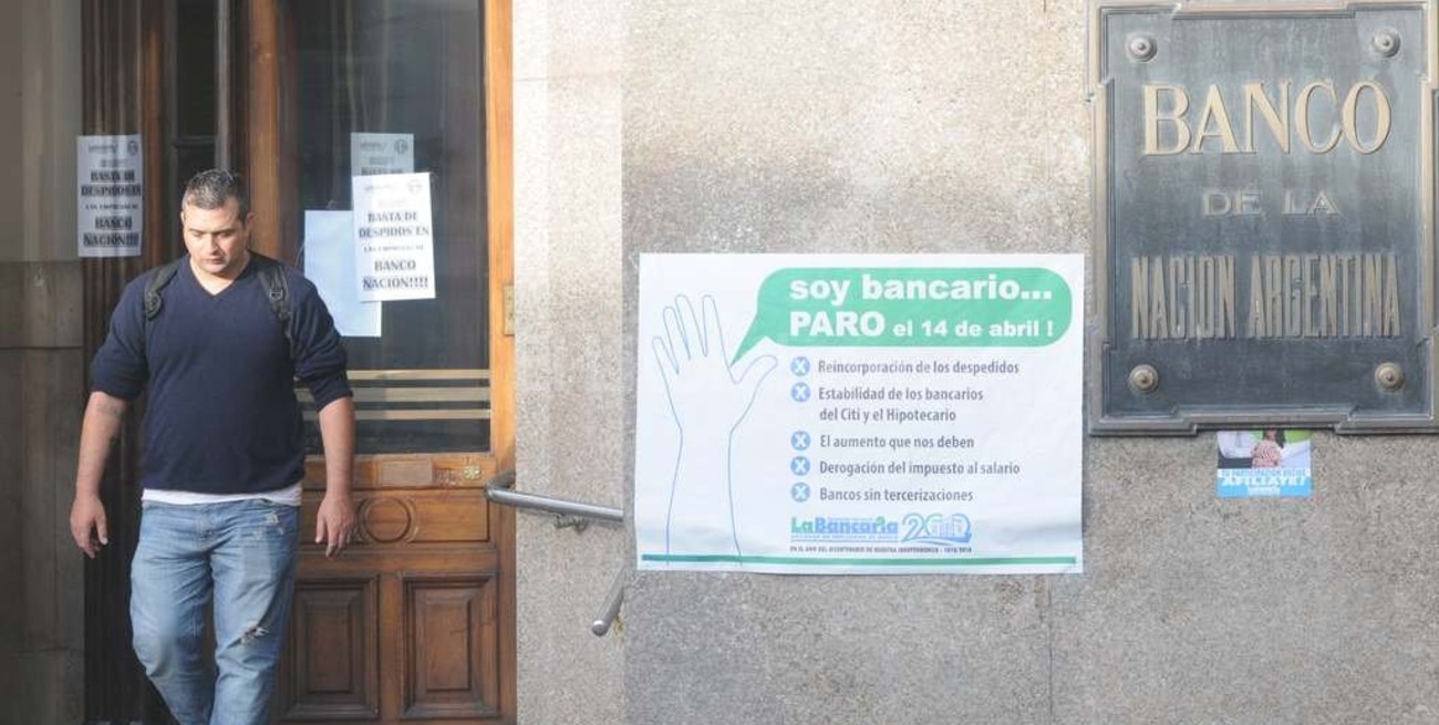 Este jueves no hay bancos en todo el país