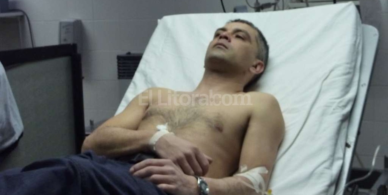 Policía herido en un intento de robo