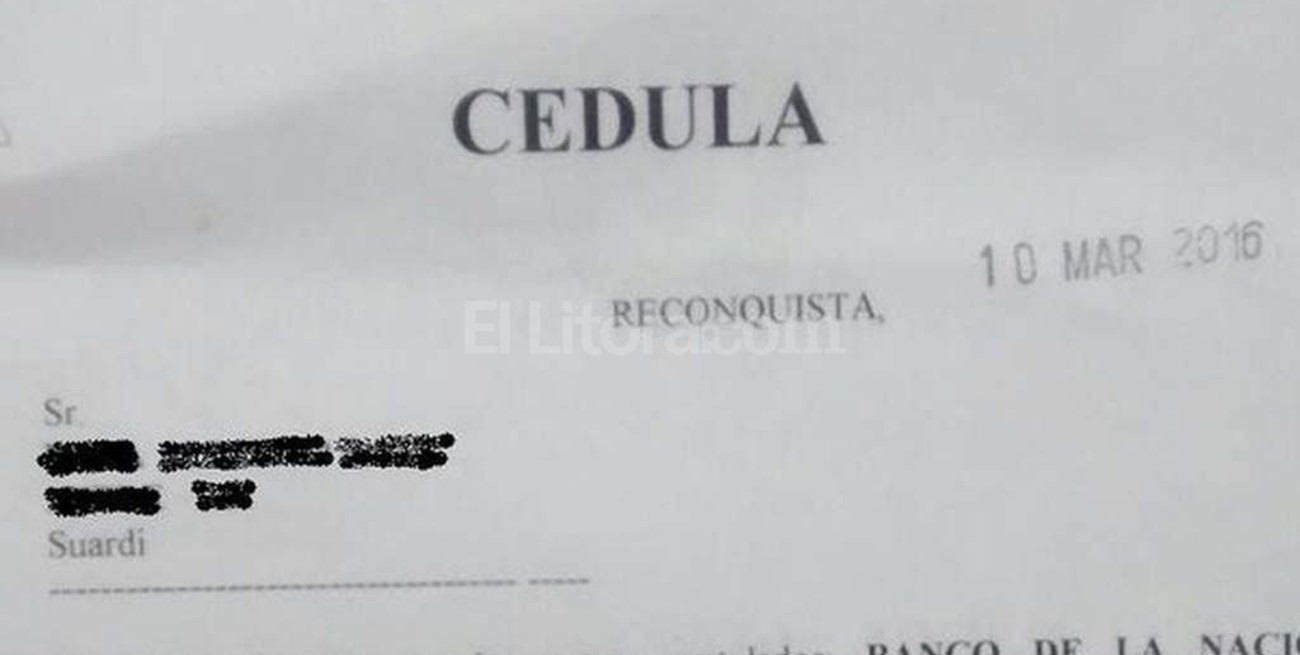 Banco Nación intima a tambero santafesino