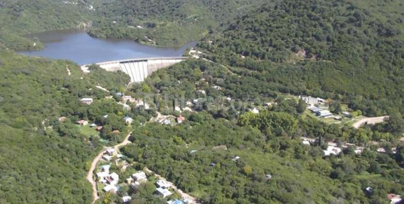  Fuerte temporal de lluvia y viento en las sierras chicas de Córdoba