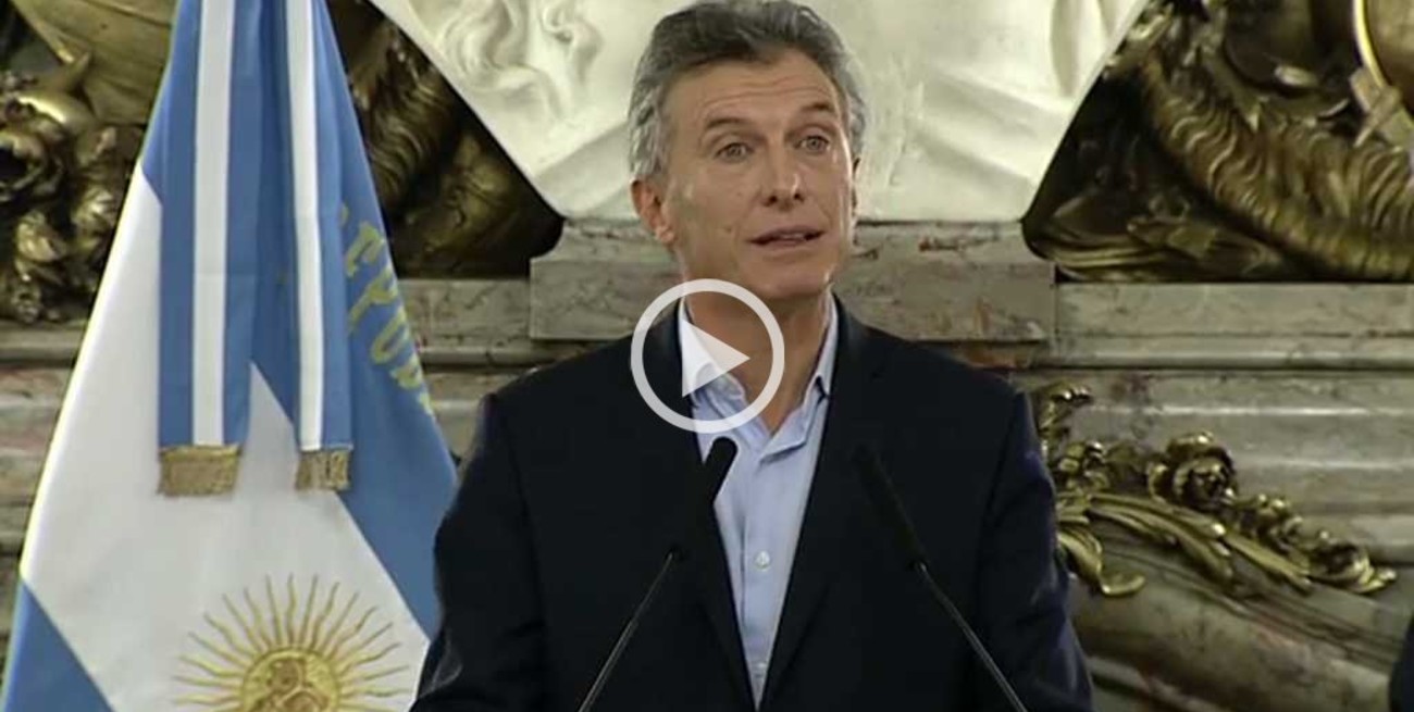 Macri envió un proyecto al Congreso de "Primer empleo"