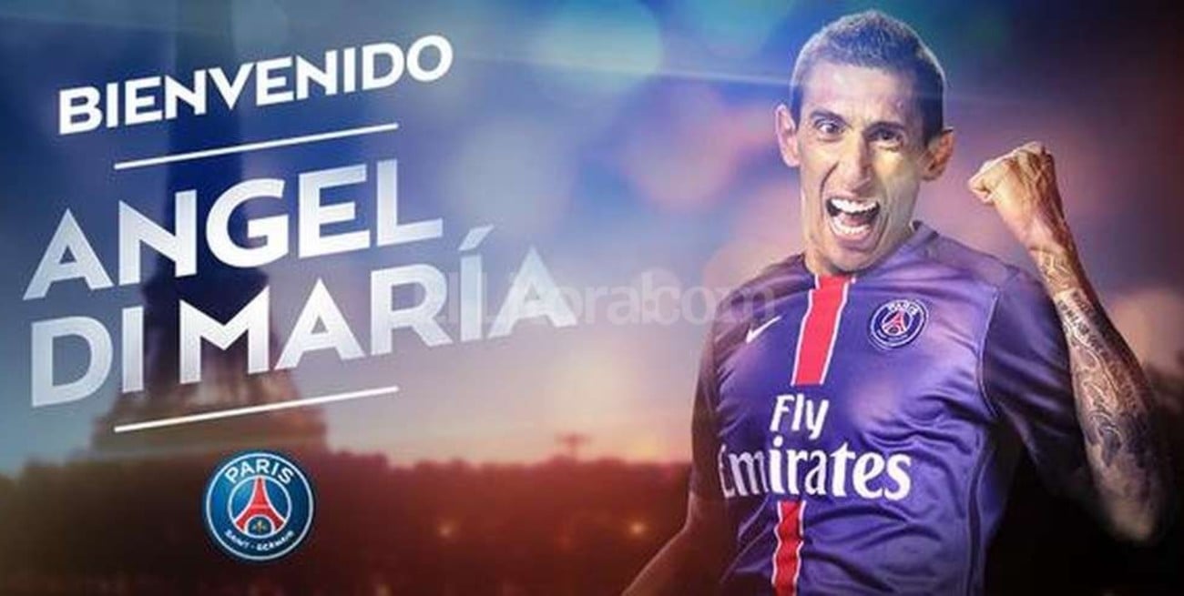 PSG oficializó la llegada de Di María