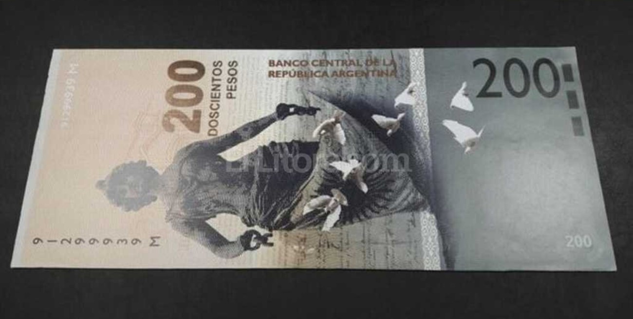 Así sería el nuevo billete de 200 pesos