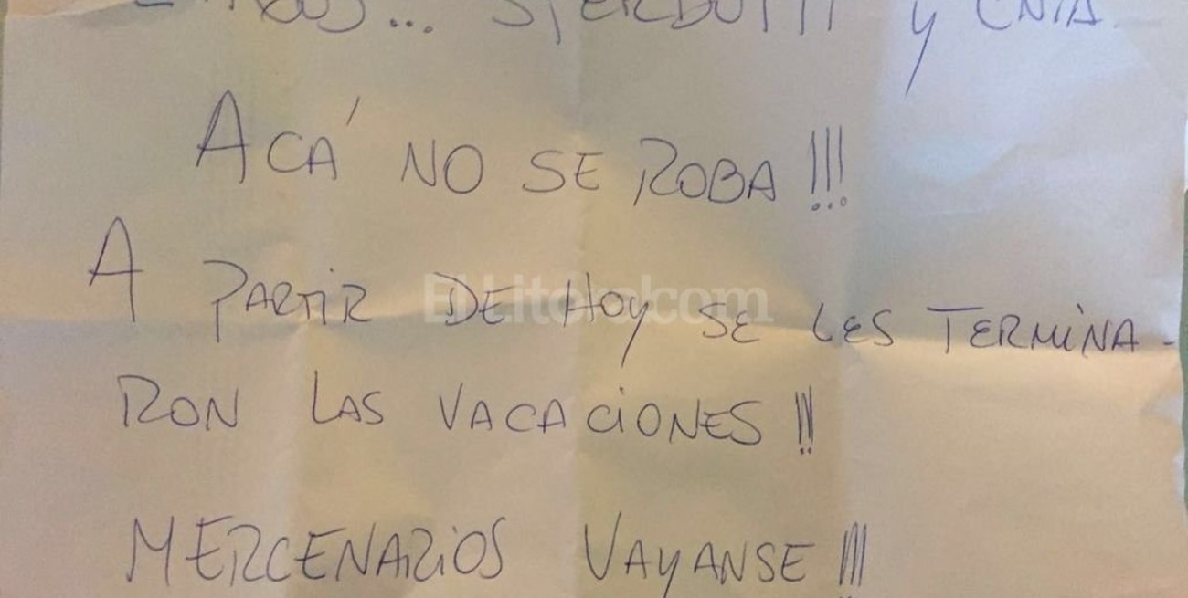 Siguen las amenazas a los jugadores de Colón 