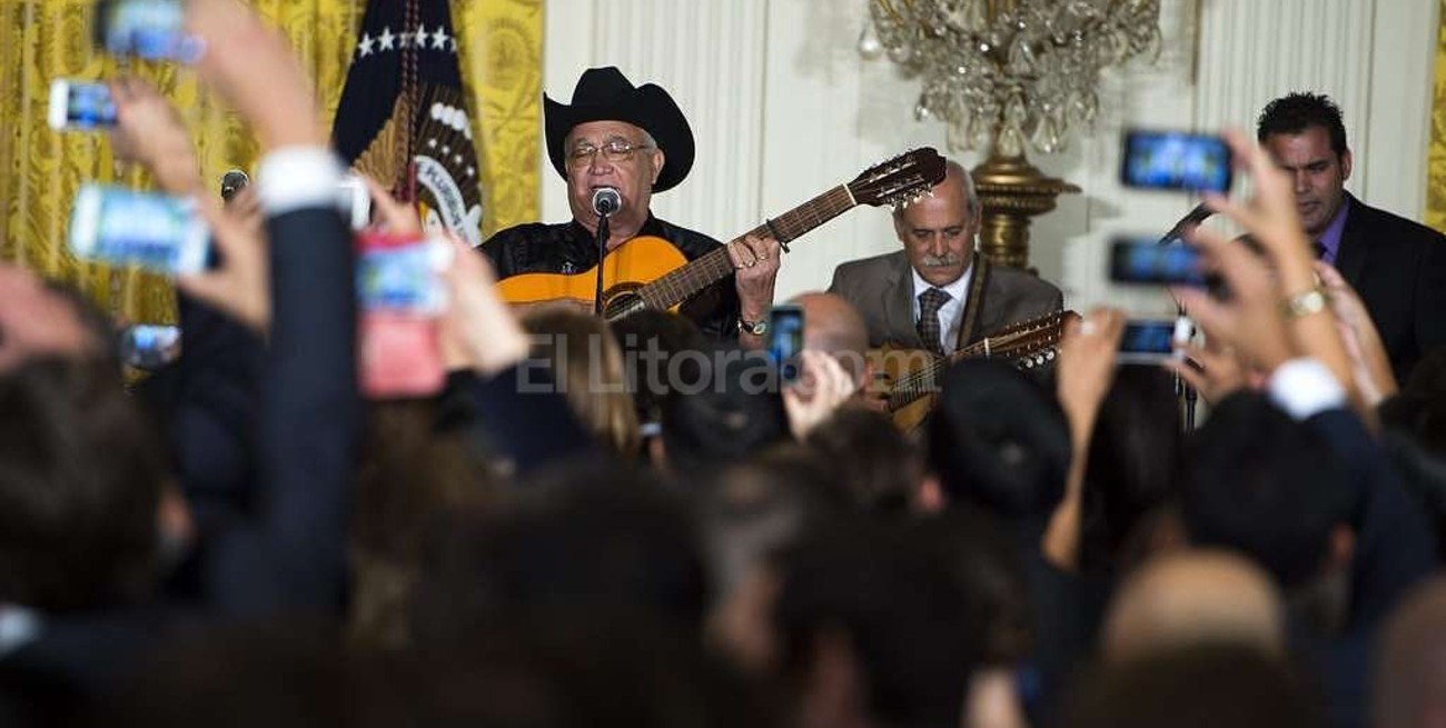 Buena Vista Social Club se presentó en la Casa Blanca