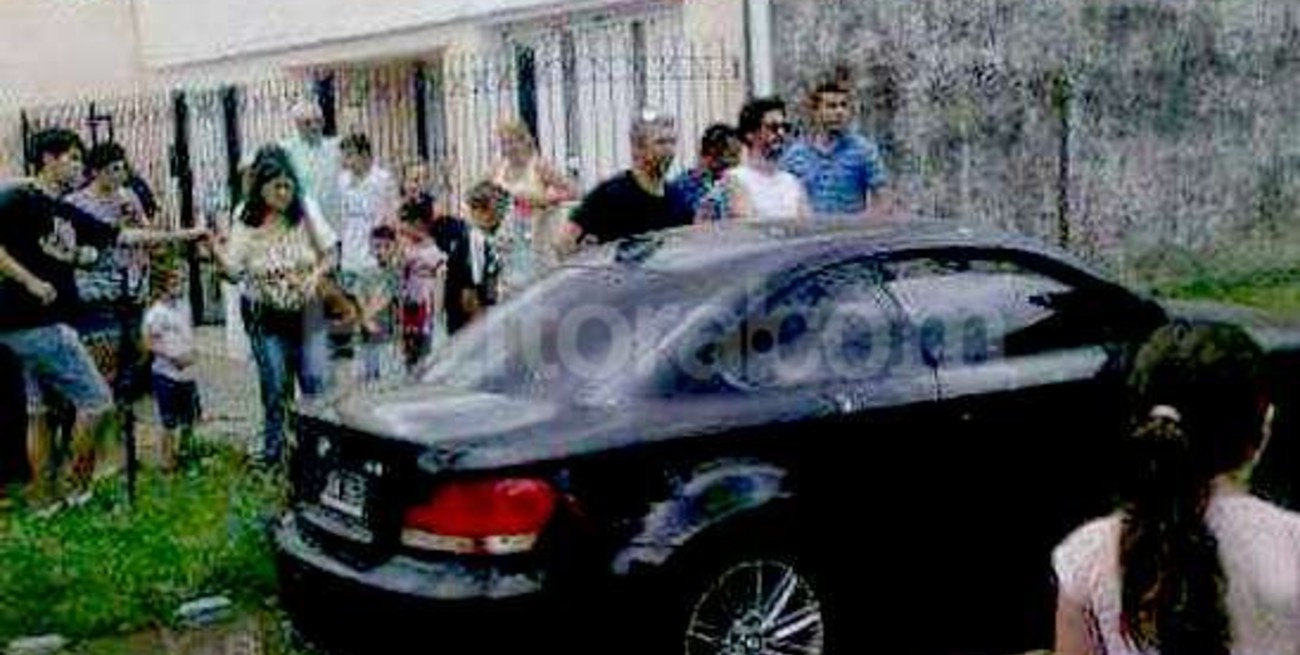 Ricardo y el "Chino" Darín varados en Empalme Villa Constitución