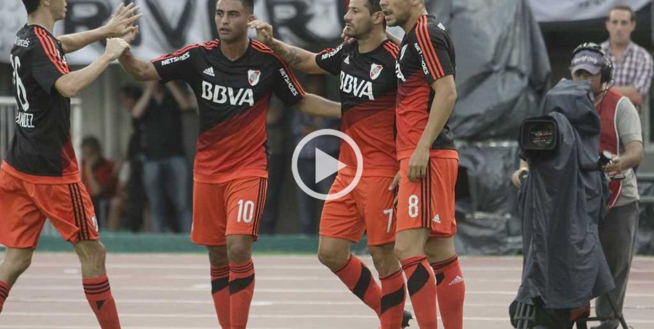 River debutó con una paliza a Quilmes