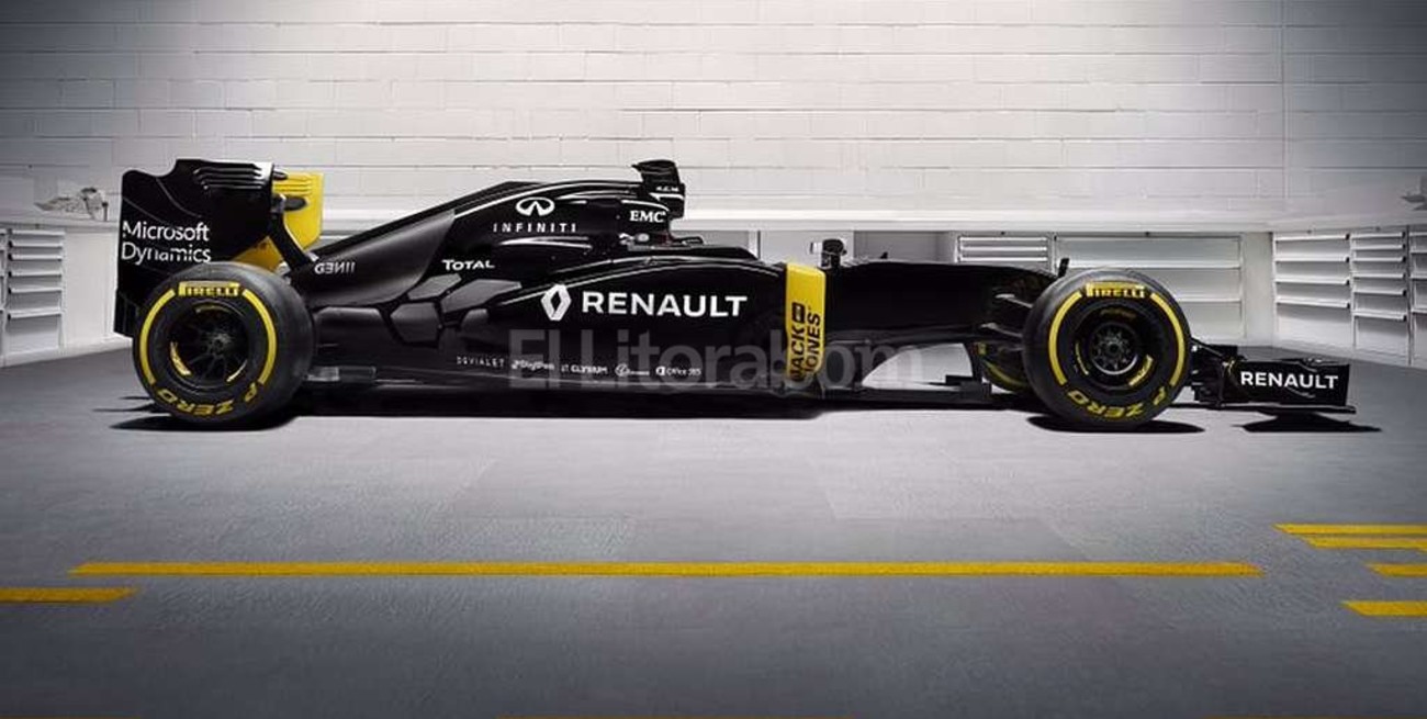 Renault presentó su auto para la temporada 2016 de la F1