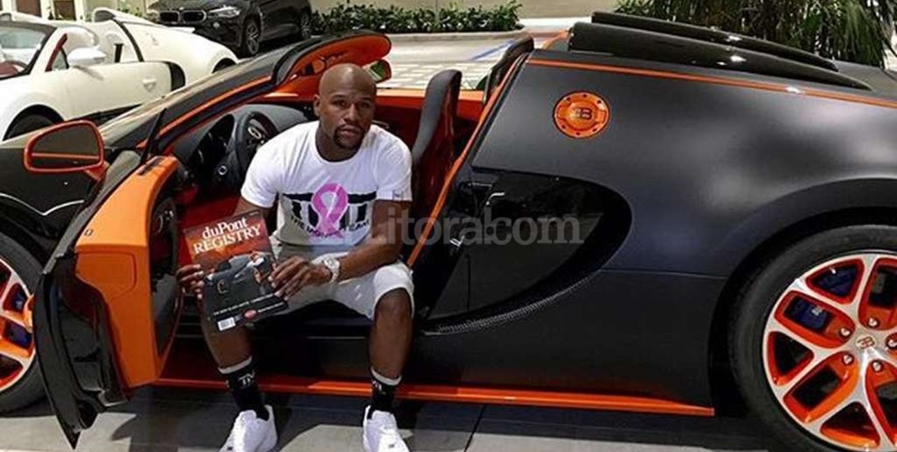 Mirá el nuevo auto de Mayweather