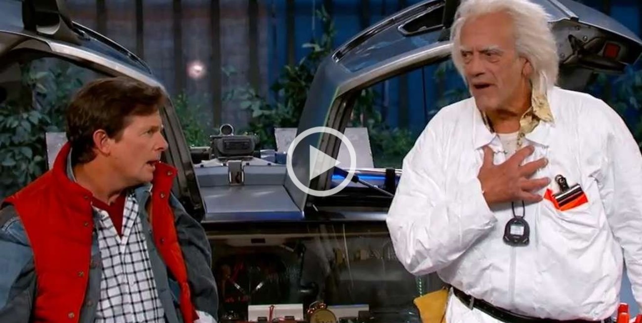 Volver al futuro: Marty y el "doc" 30 años después