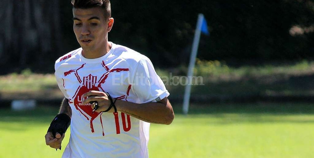 Santiago Nagüel ya entrena con el plantel de Unión