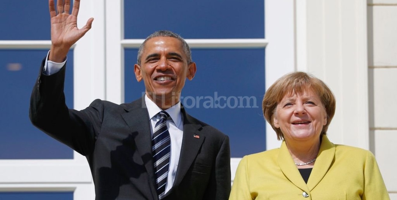 Obama llegó a Alemania para sellar un tratado de libre comercio con la UE