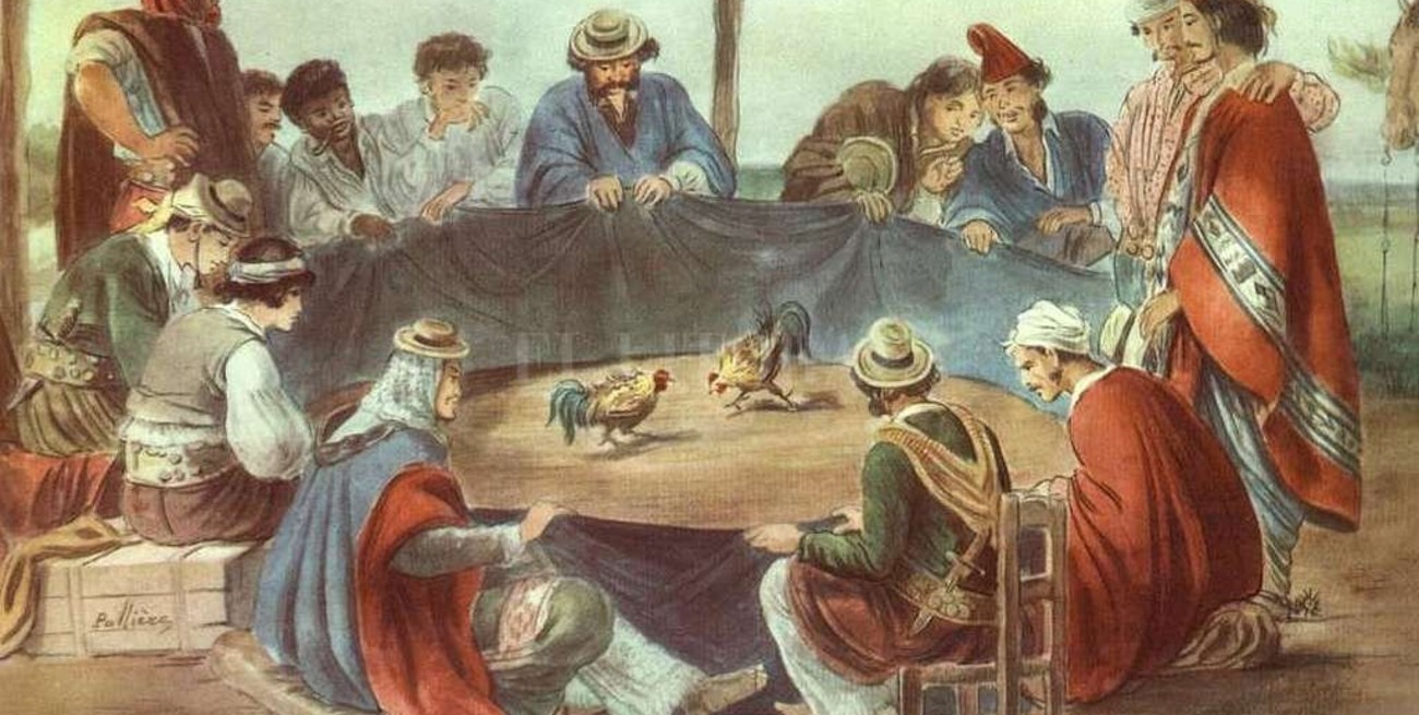 Viejos recuerdos: las riñas de gallos