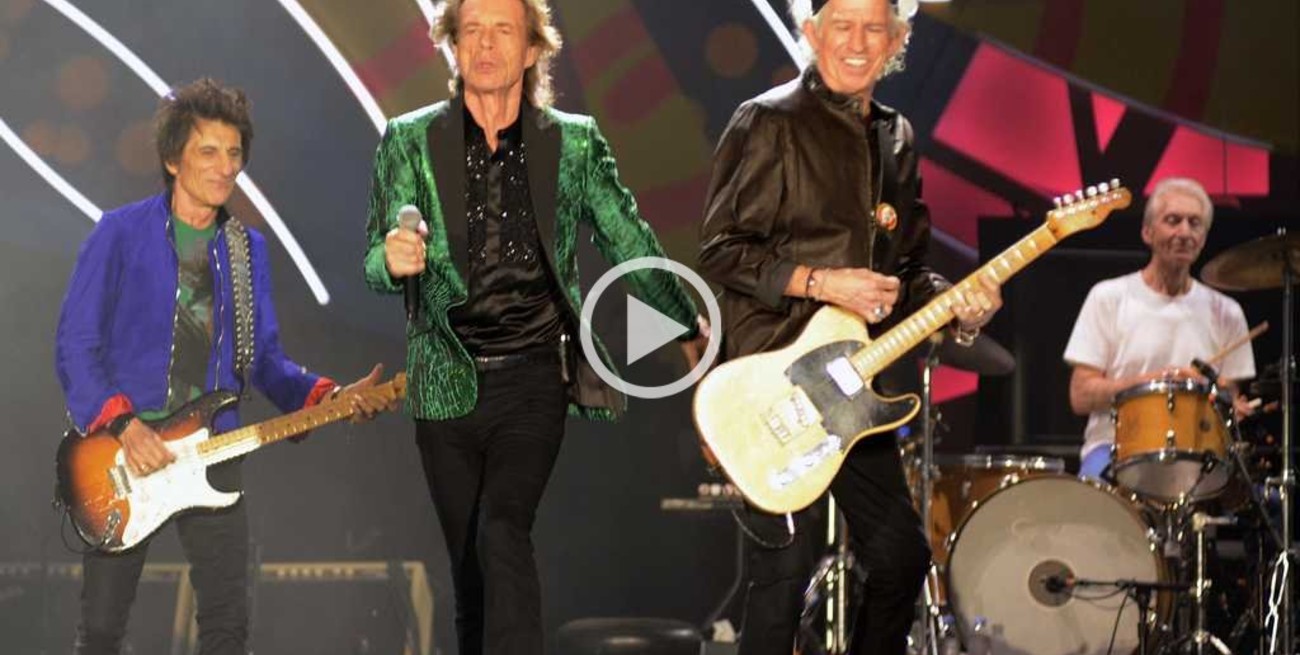 7 imágenes de los Rollings Stones en Argentina