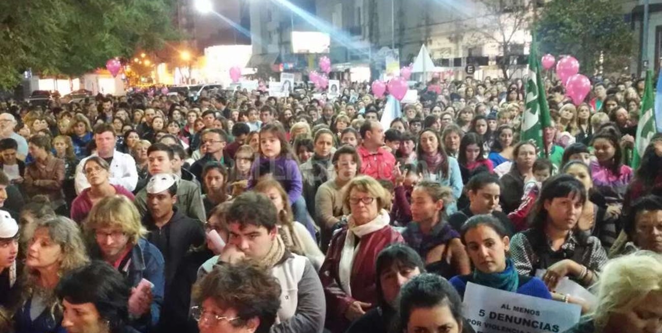 El #NiUnaMenos fue importante en Rafaela