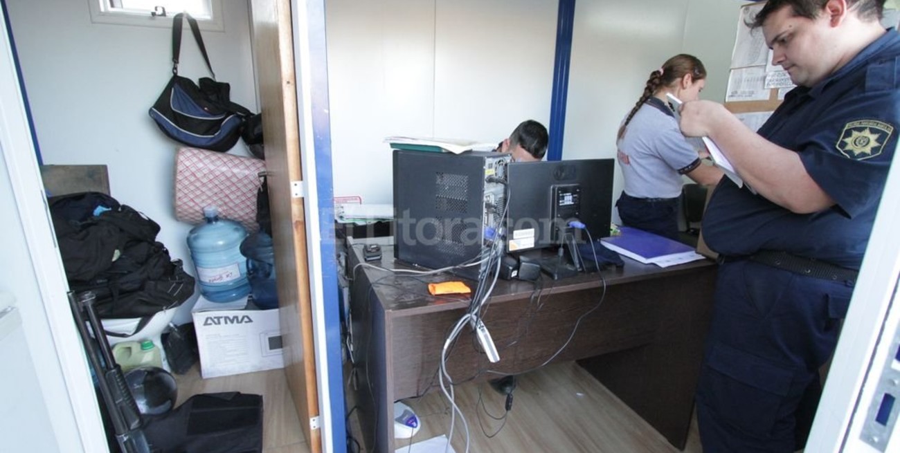 Violento copamiento del destacamento de Policía Comunitaria de barrio Roma