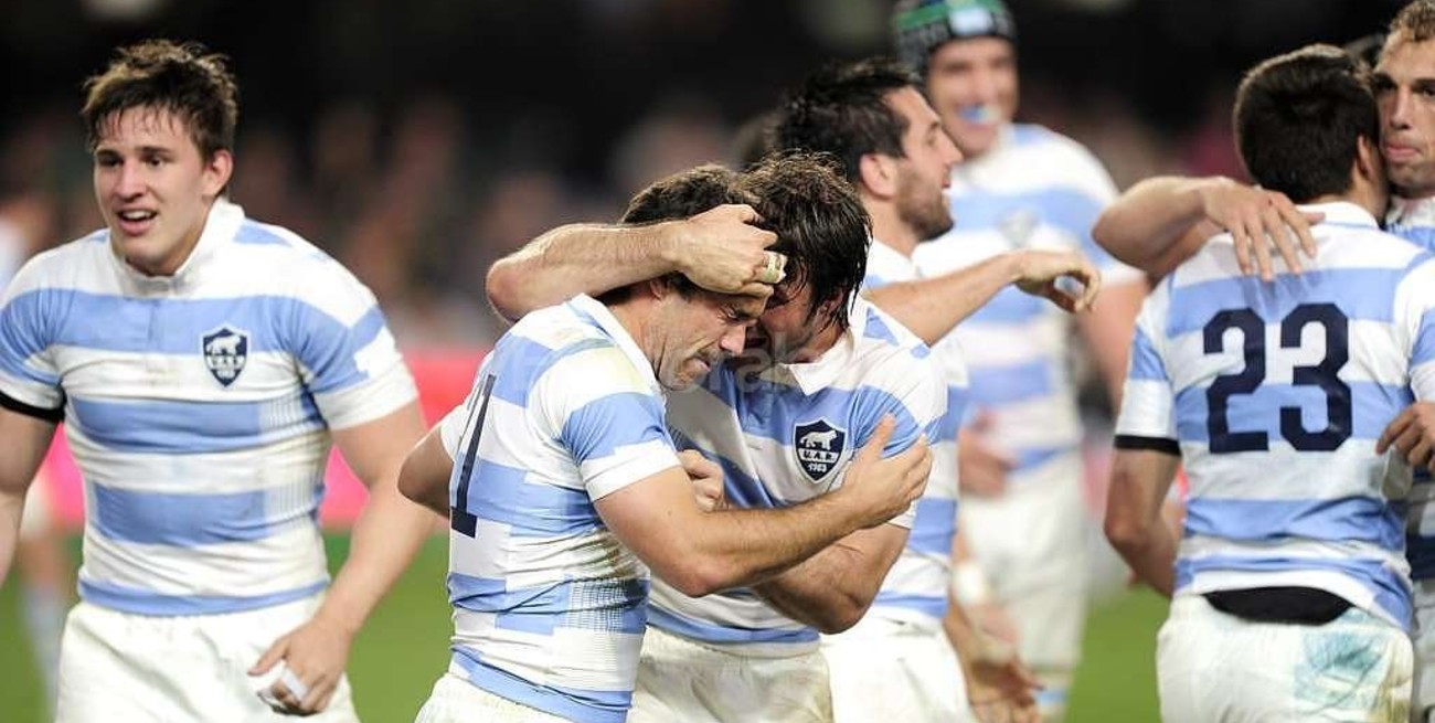Los Pumas consiguieron un triunfo histórico ante Sudáfrica