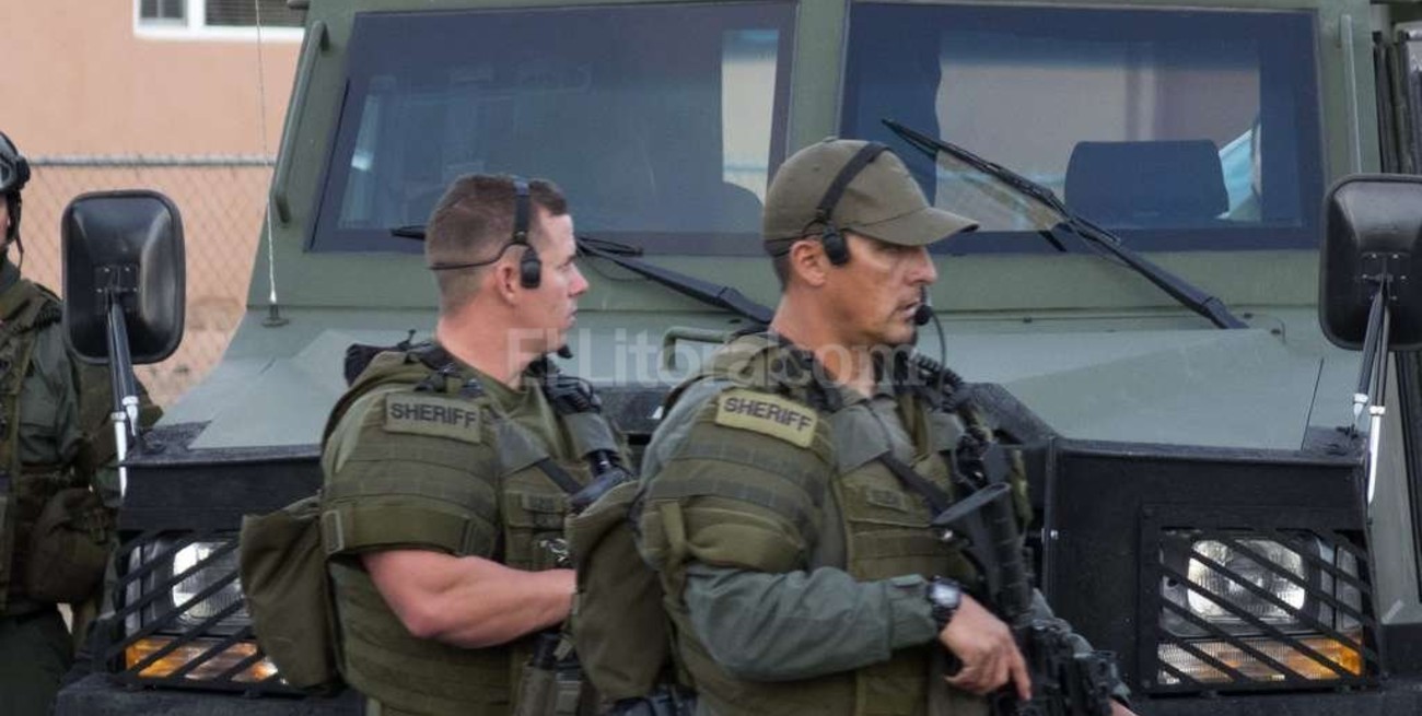 7 imágenes del operativo por el tiroteo en Estados Unidos