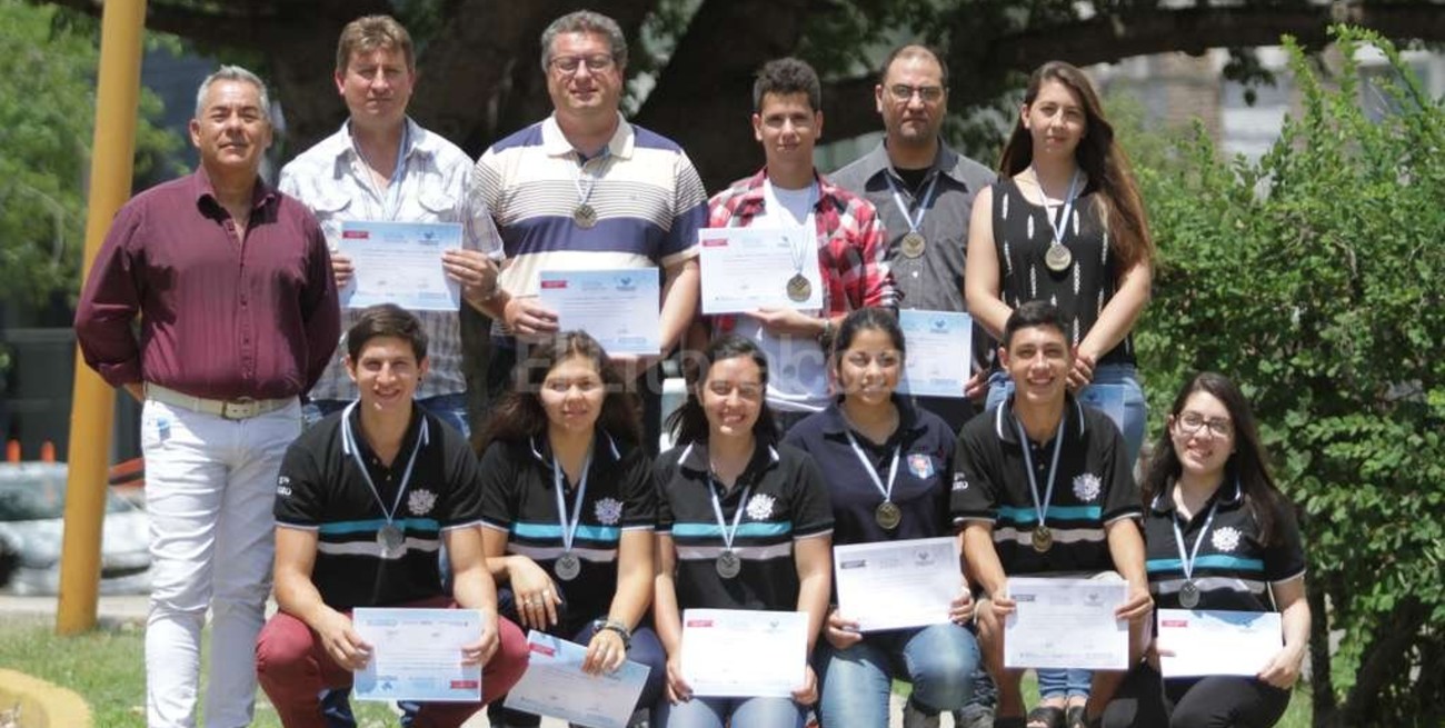 Trajeron el 1º y el 2º puesto de la Olimpíada de Construcciones