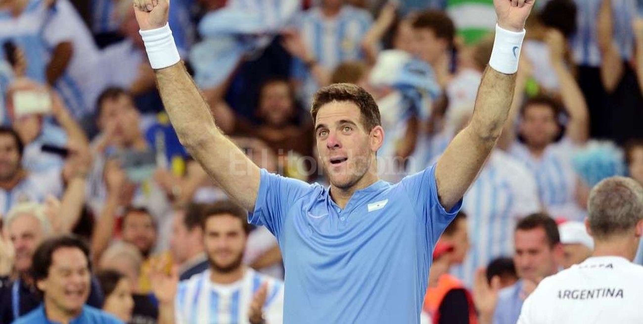 Del Potro ganó los dos mejores partidos de tenis del año