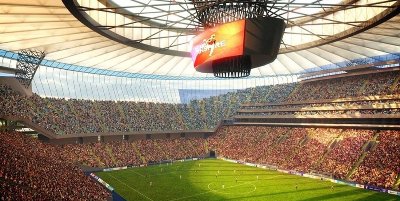 Argentina inaugurará el estadio de la final de Rusia 2018